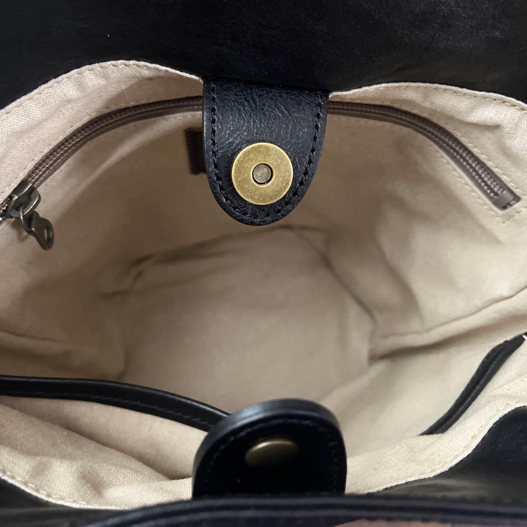 BEAU DESSIN S.A. ボーデッサン 牛革 バケツバッグ レザーバッグ