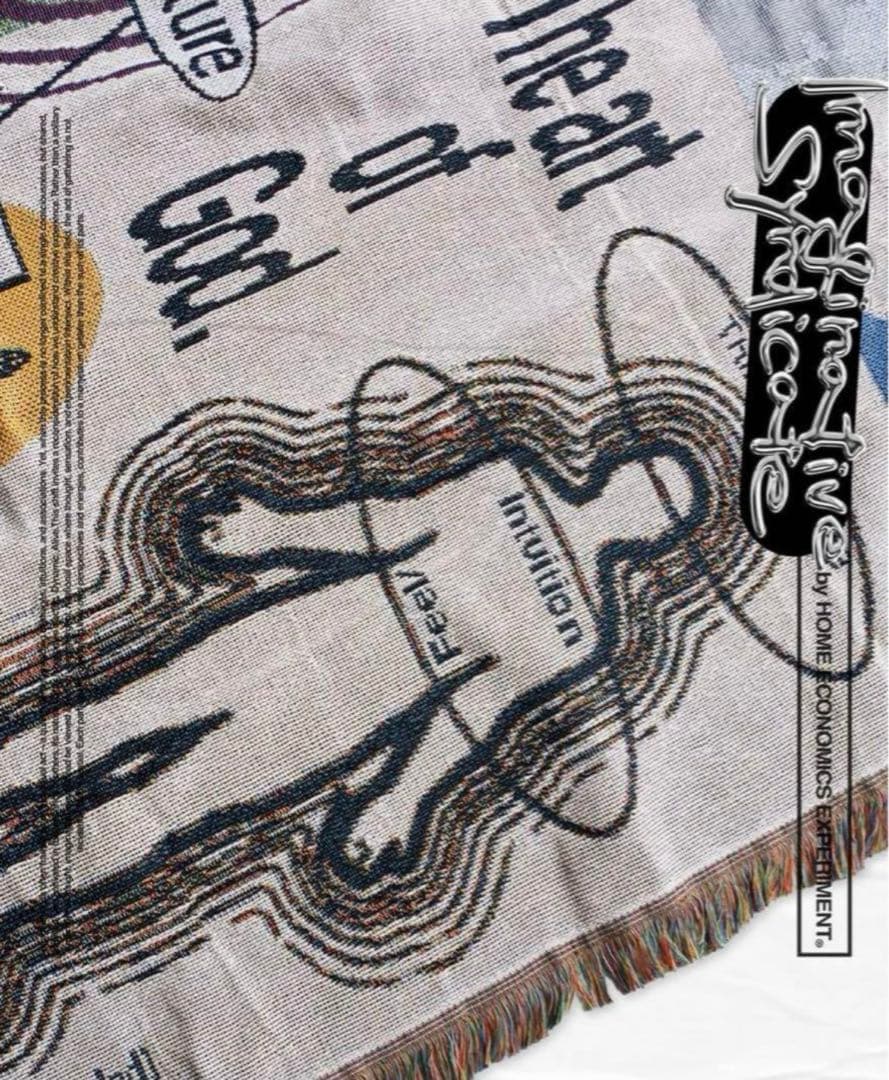 【完売品、美品】 ECONOMICS EXPERIMENT ラグ　マット