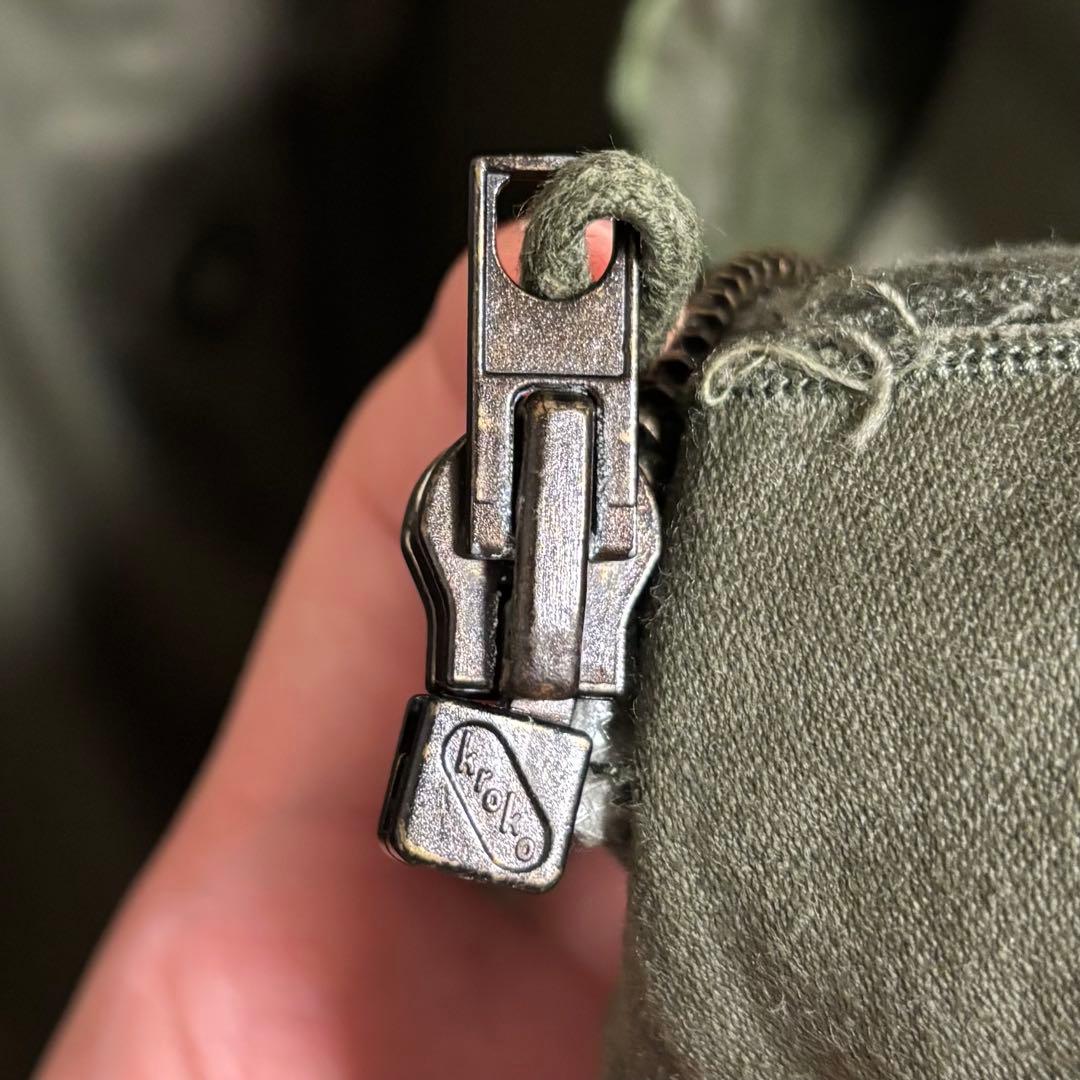 【美品】70s フランス軍 M64フィールドパーカーコート ライナー付き