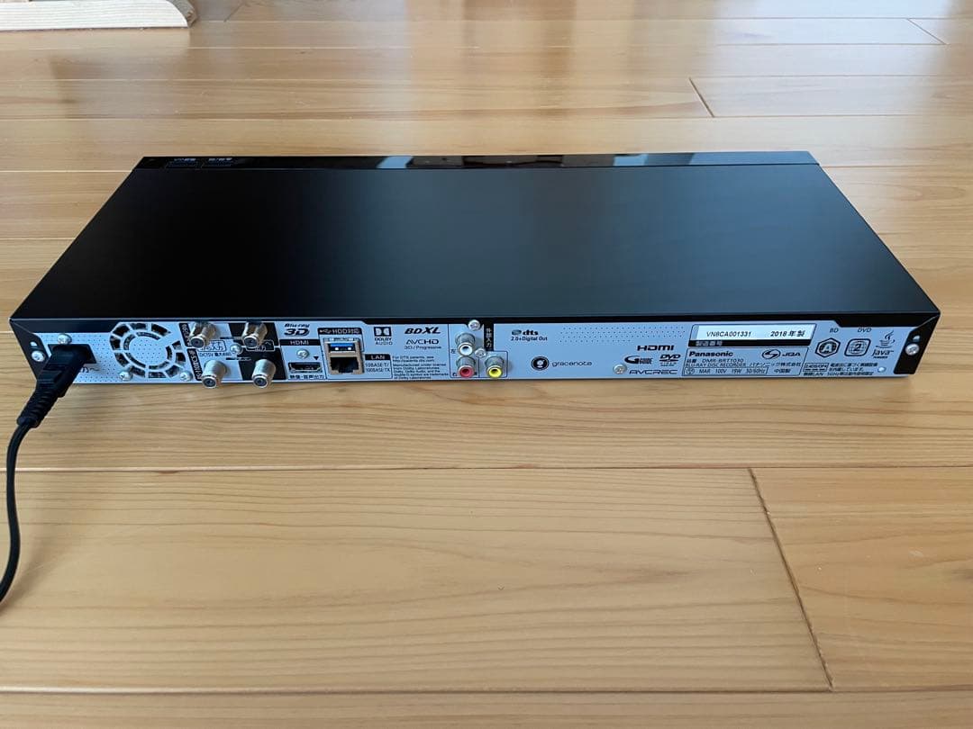 Panasonic DIGA DMR-BRW1030 ブルーレイレコーダー
