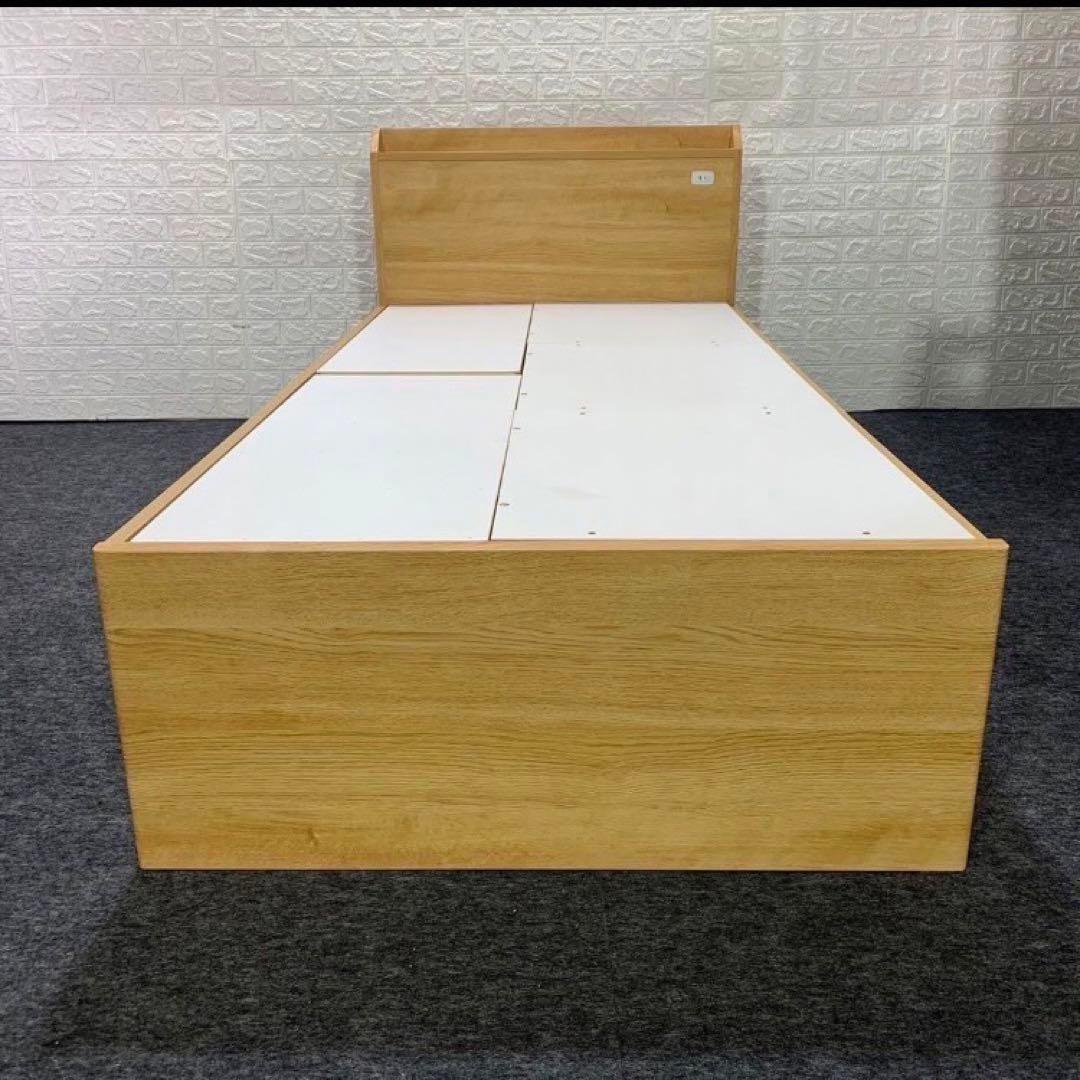 ニトリ ベッドフレーム ジオチェスト 収納 シングル 格安 d4212