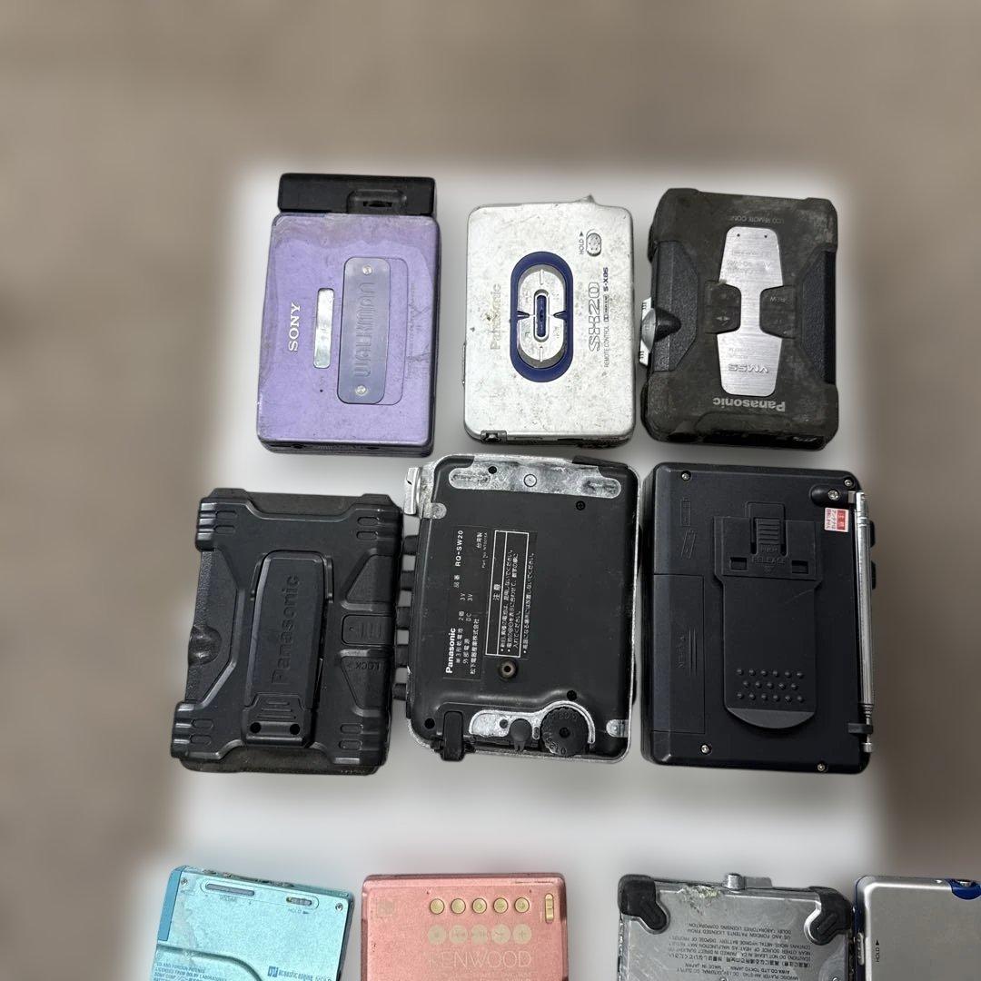 SONY MD WALKMAN カセットプレイヤー　まとめ売り