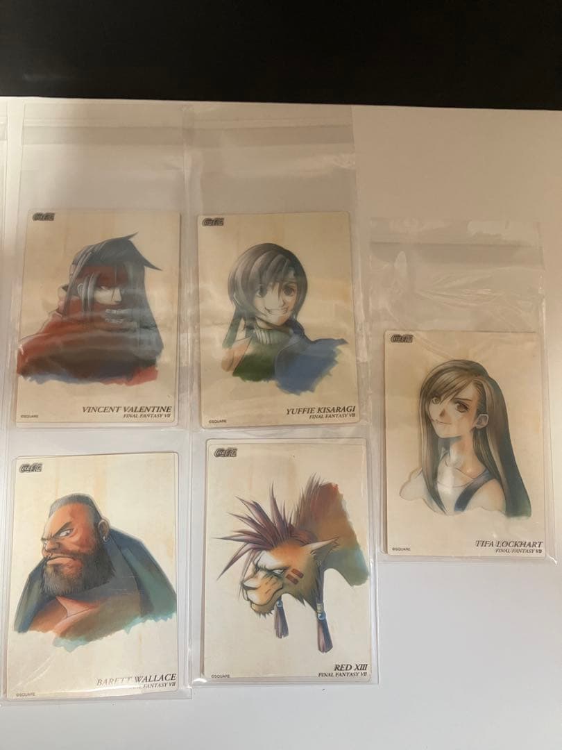 ファイナルファンタジーアートミュージアムCoca-ColaEdition18枚