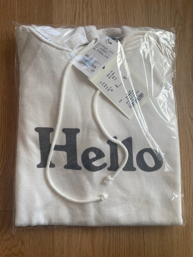 新品　＜MADISONBLUE＞HELLO フーディ　ホワイト