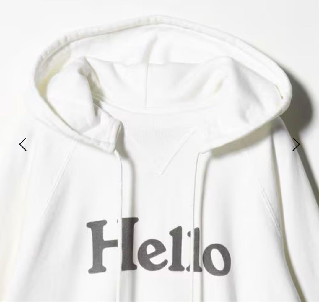 新品　＜MADISONBLUE＞HELLO フーディ　ホワイト