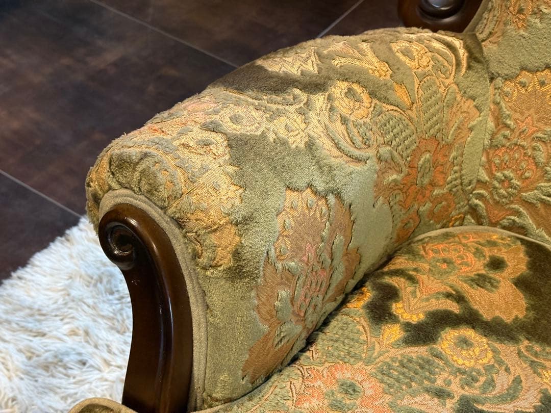 ① Wade様　マルニ木工 ビンテージソファ　1Pソファ　クラシック　SG