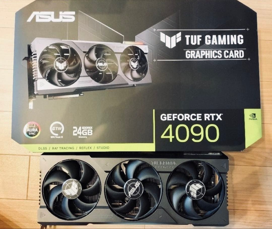 グラフィックボード・グラボ・ビデオカード ASUS TUF GeForce RTX 4090 24GB GDDR6X