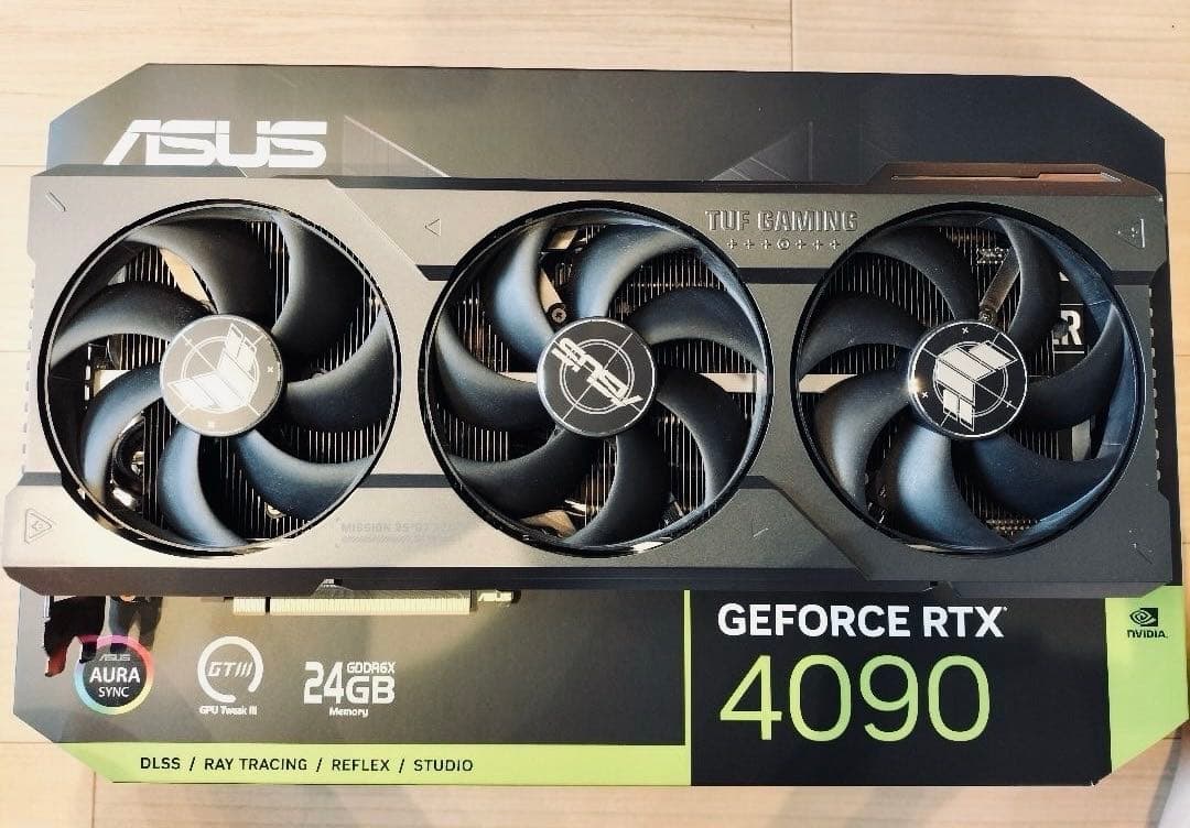 グラフィックボード・グラボ・ビデオカード ASUS TUF GeForce RTX 4090 24GB GDDR6X