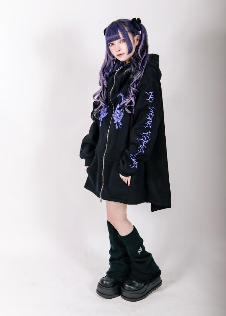 kry clothing 「DAVIDE BNPK」 黒×パープル