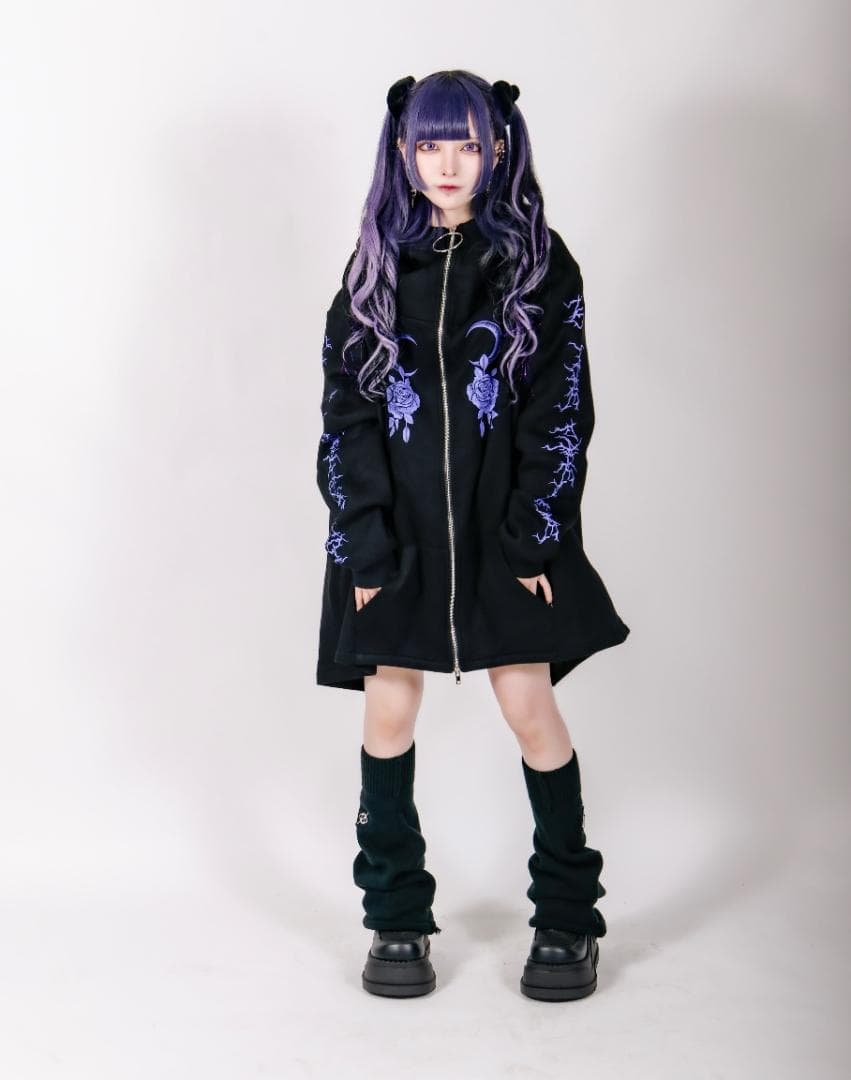 kry clothing 「DAVIDE BNPK」 黒×パープル