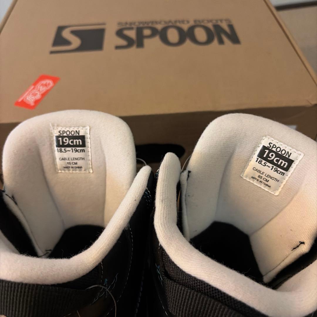 SPOON キッズスノーボードブーツ 19cm