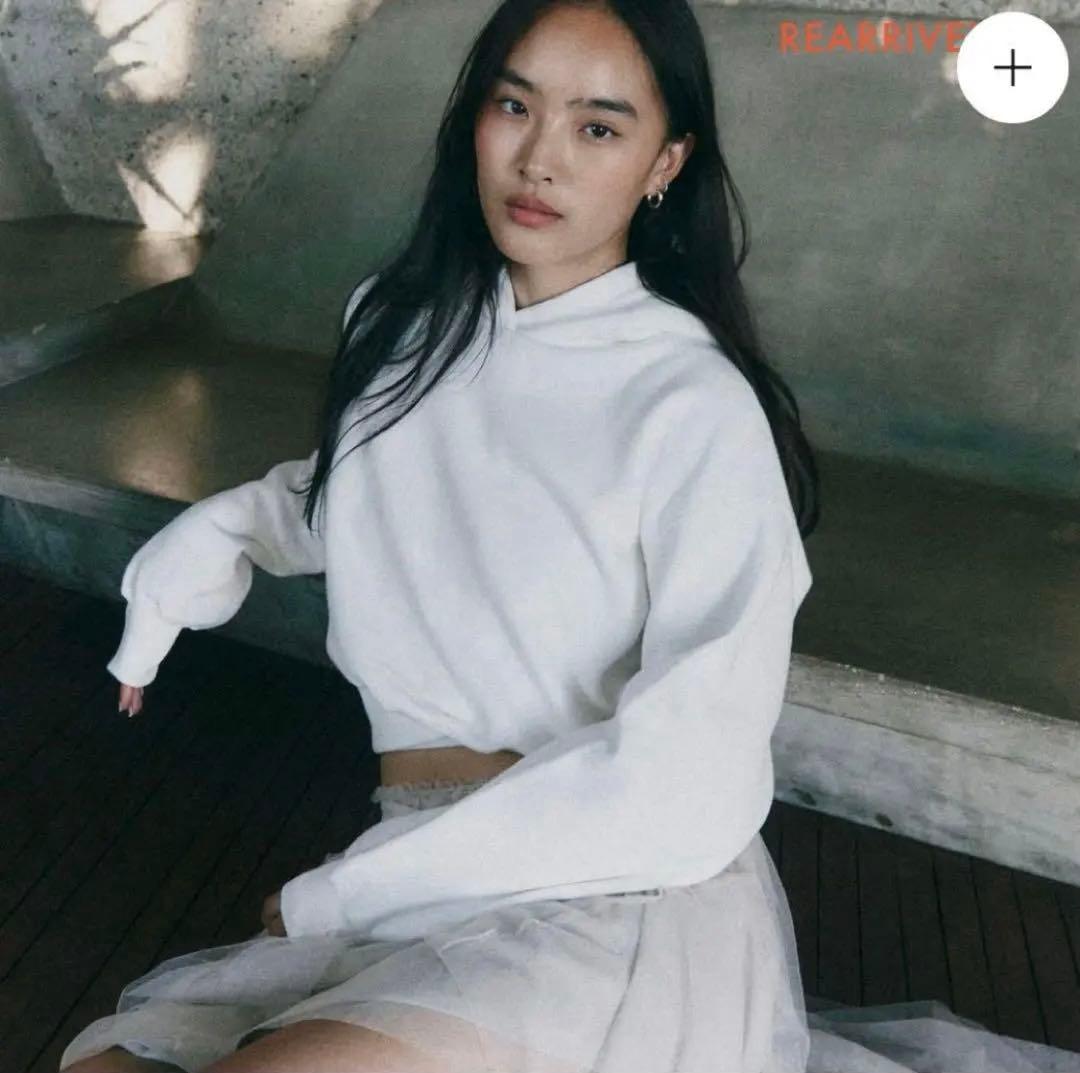 searoomlynn Volume Sweat Shortフーディープルオーバ