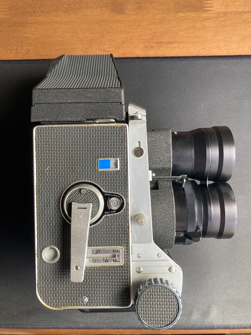 Mamiya C33 二眼レフカメラ 180mmレンズ付き 動作品　実写済み