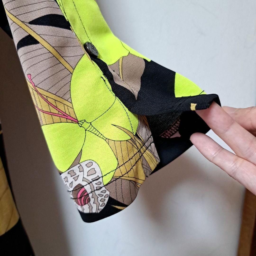 LEONARD SPORT レオナールスポーツ 七分袖カットソー 42 黒