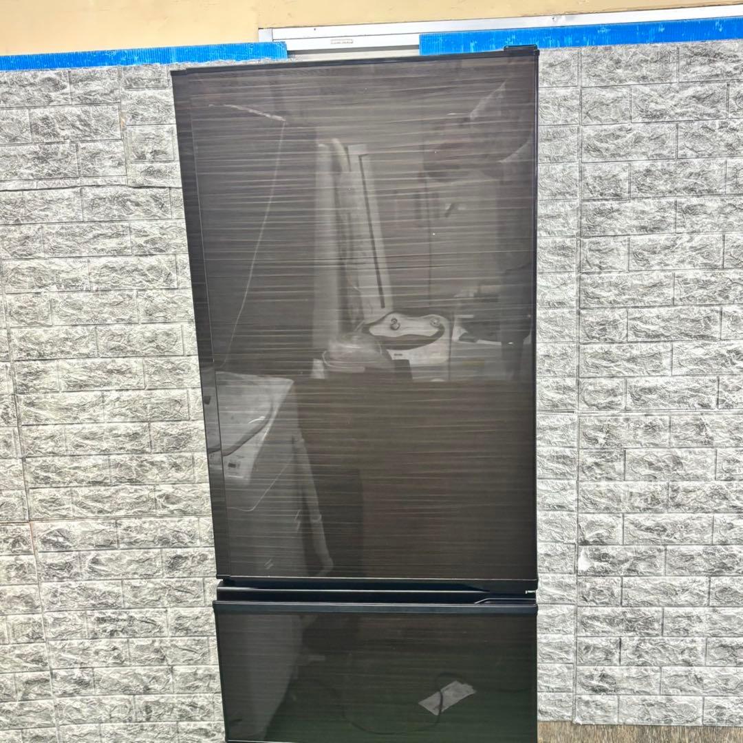 503 三菱　大型冷蔵庫　300L 以上　小型　家庭用　自動製氷　ブラウンカラー