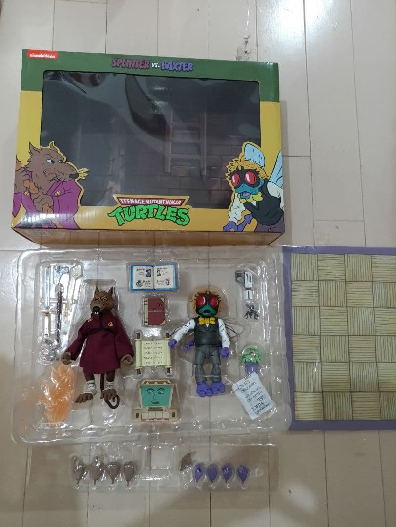 NECA ネカ タートルズ フィギュア スプリンター バクスター TMNT