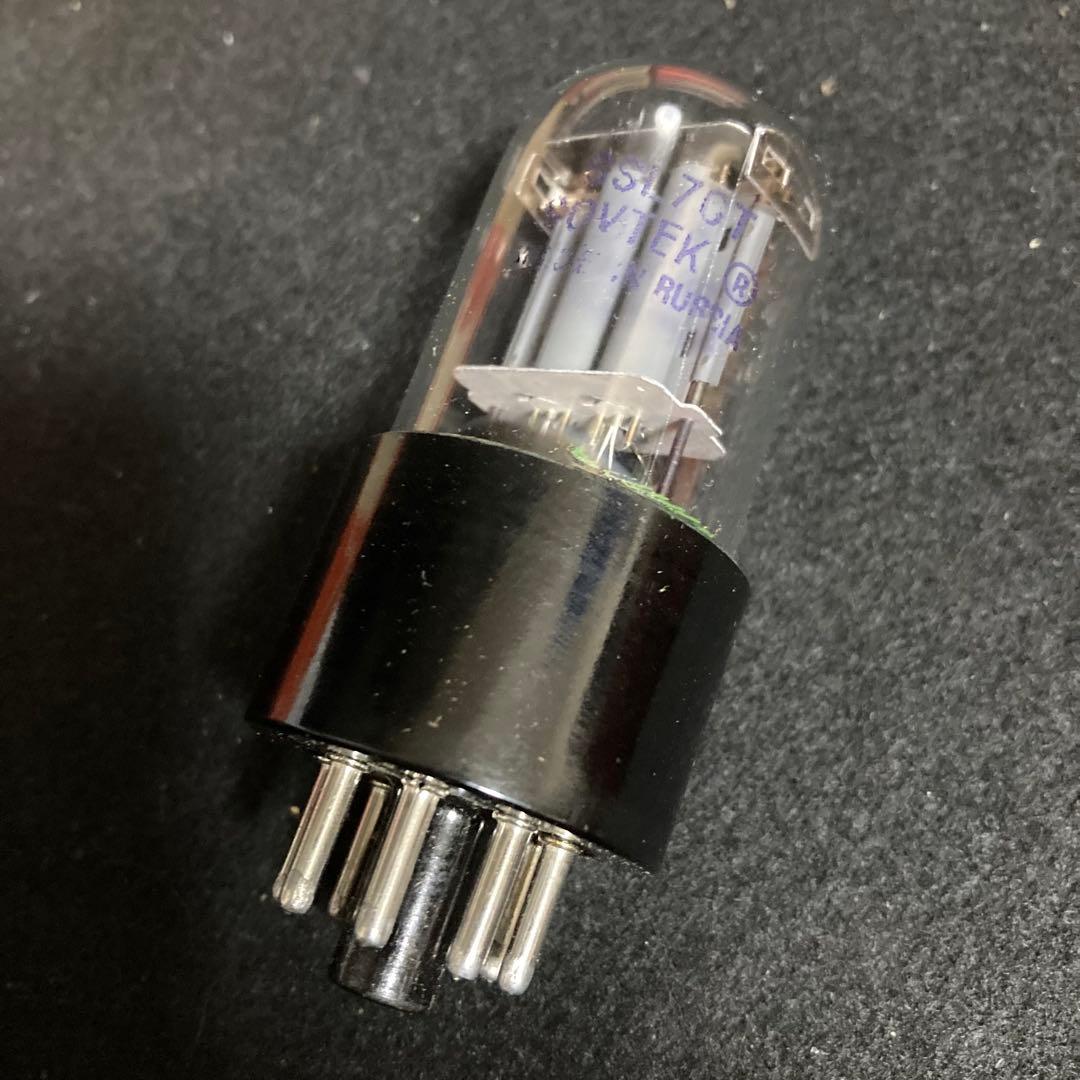 未使用品　SOVTEK 6SL7GT 真空管　2個