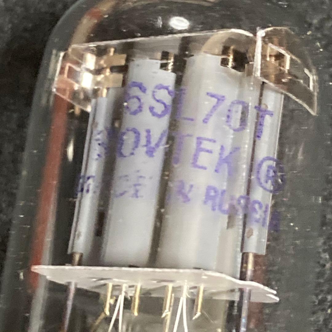 未使用品　SOVTEK 6SL7GT 真空管　2個