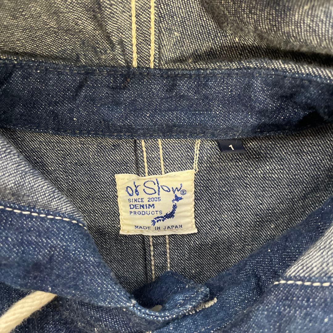 ☆orslow オアスロウPARKA COVERALL DENIM 大戦モデル☆
