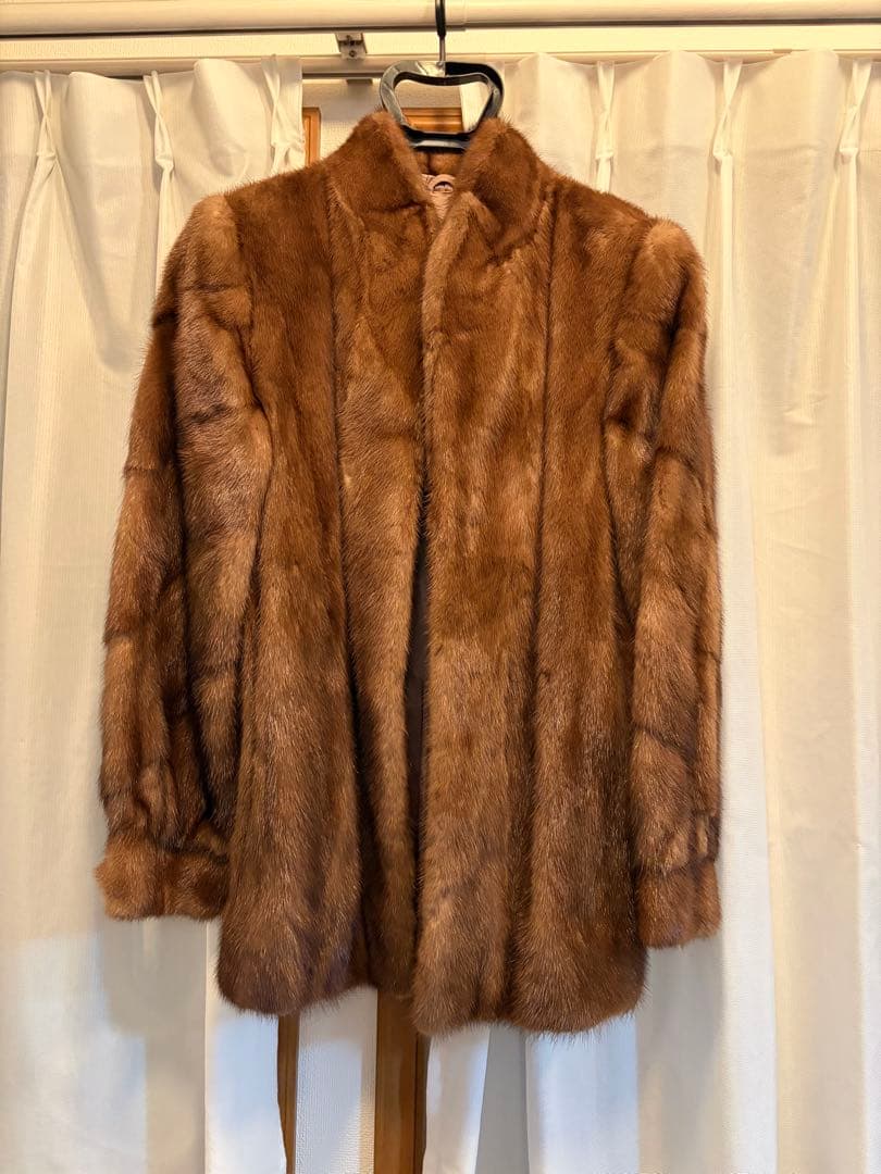 サガミンク Belle Vison ファーコート 銀タグ