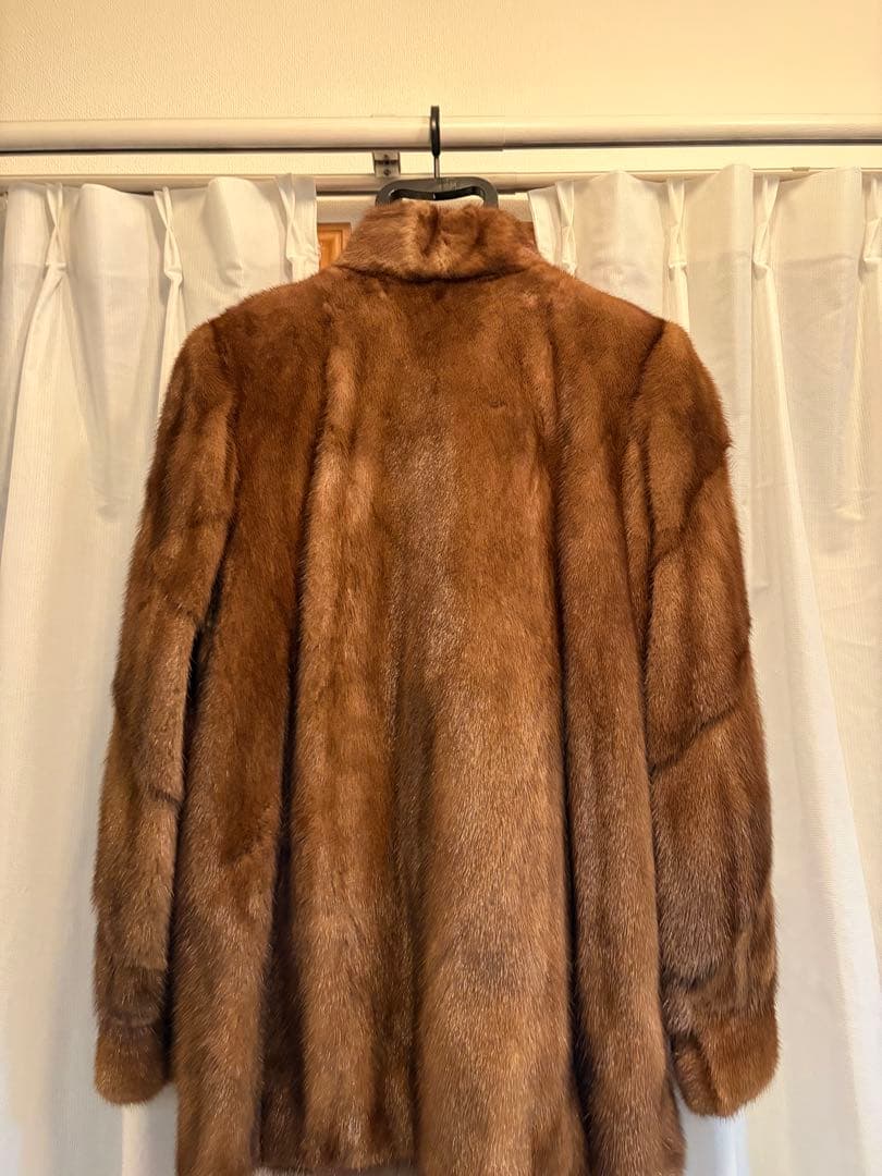 サガミンク Belle Vison ファーコート 銀タグ