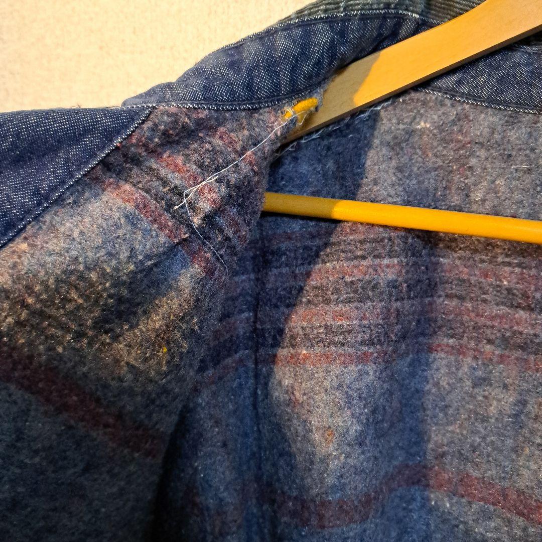 スケ70s BLUE BELL ブランケットカバーオール SIZE 46