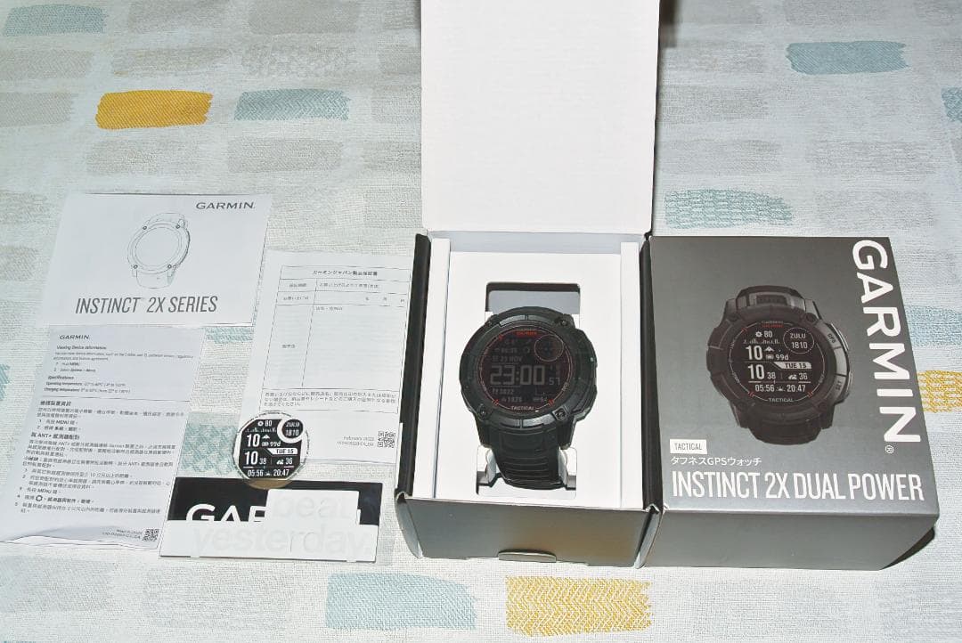 Garmin Instinct 2X Dual Power スマートウォッチ