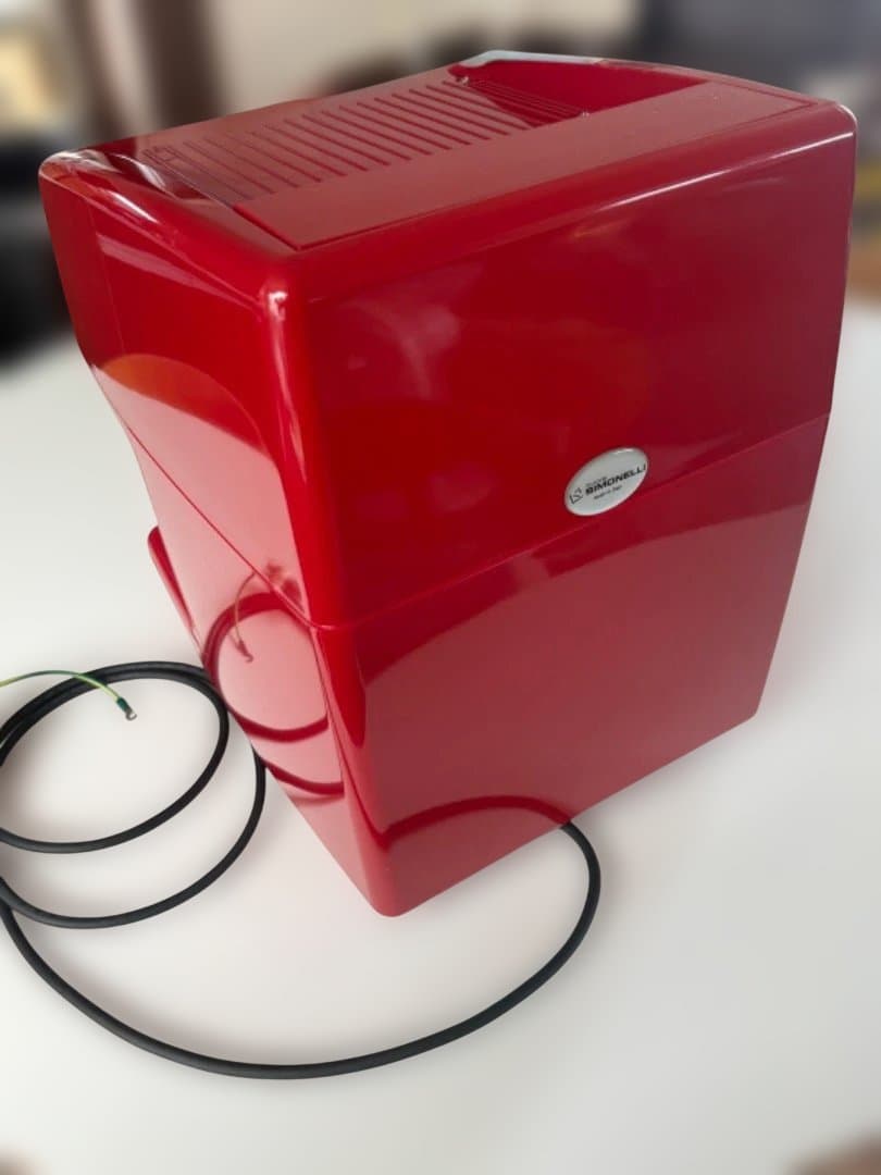 【美品】シモネリ オスカー1 レッド｜本格エスプレッソマシン｜ノックボックス付