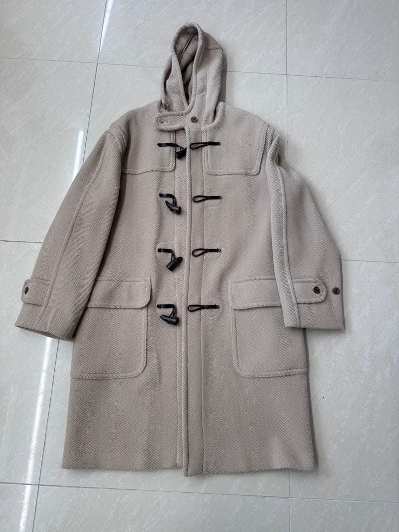 Gloverall ベージュ ダッフルコート　イギリス製
