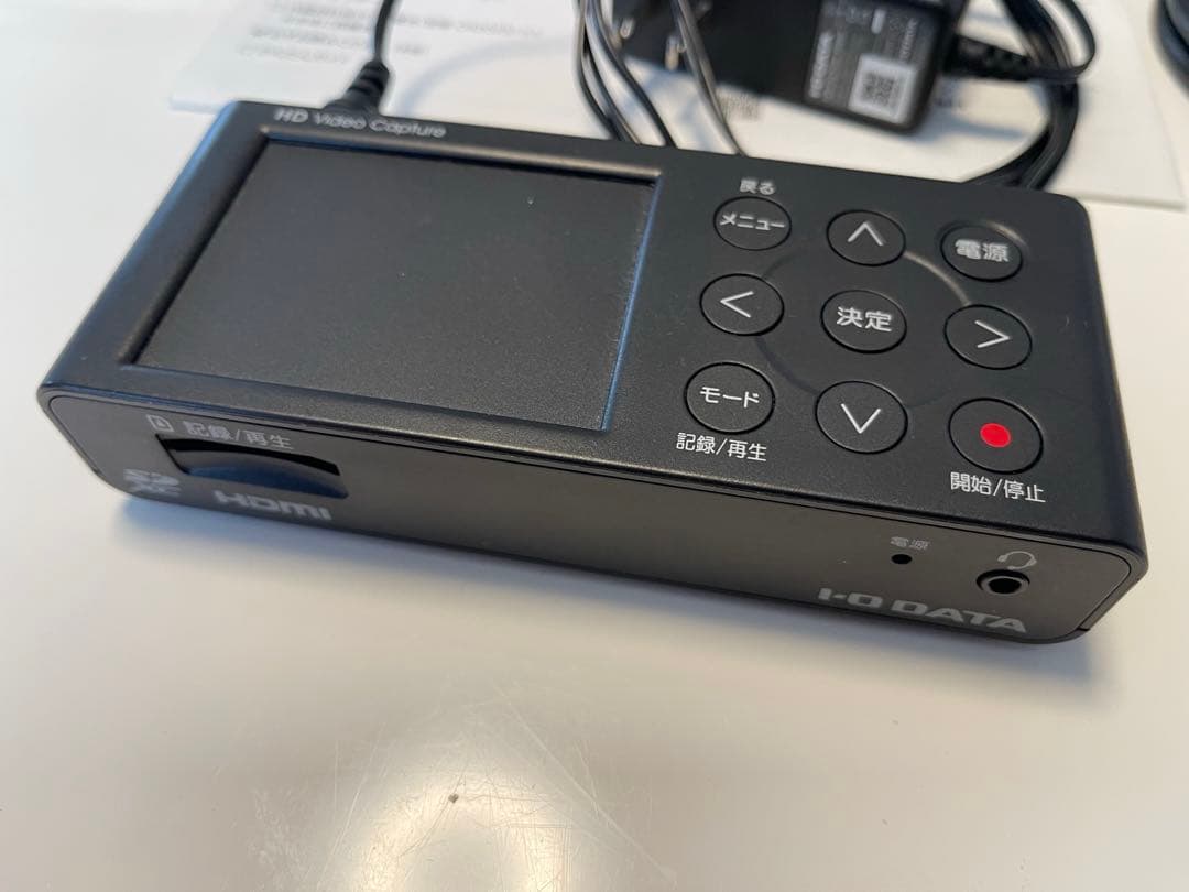 IO GV-HDREC HDMIキャプチャー 本体と付属品