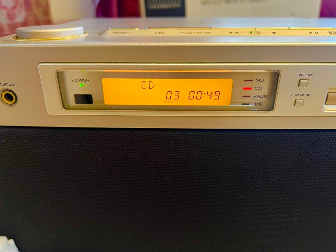 希少MD-7000ソニーSONY ニュー ステレオ 整備済美品未使用近い