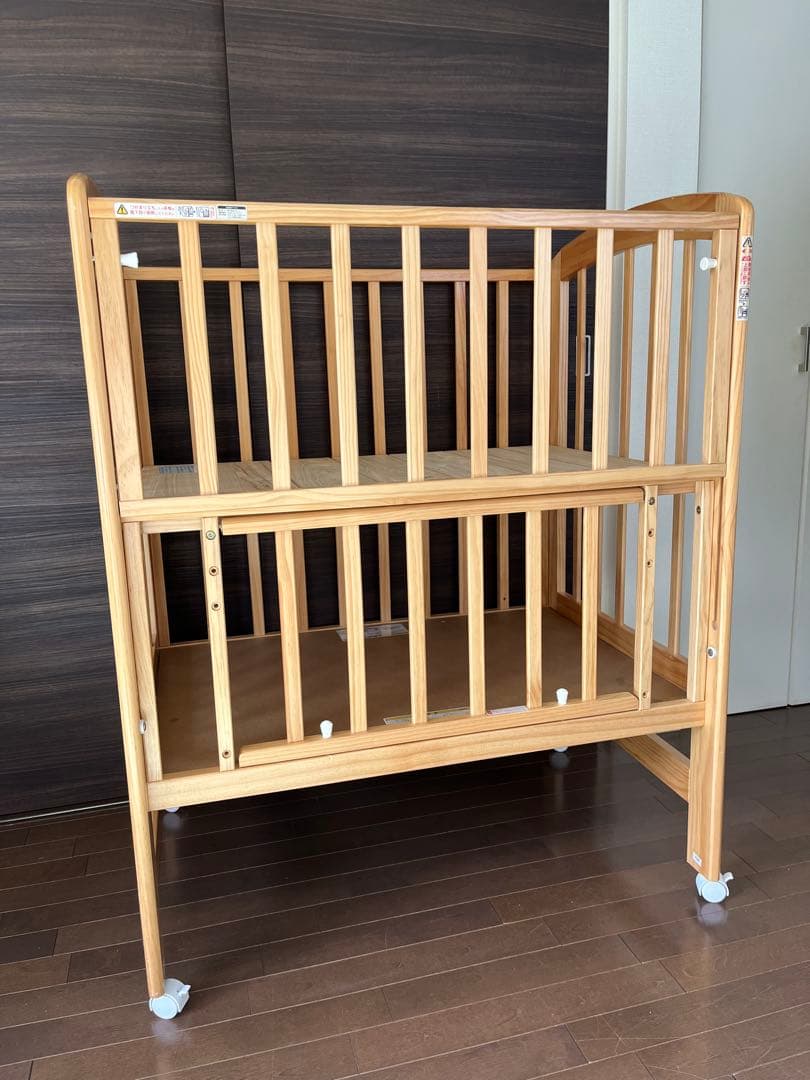 ミニサイズベビーベッド 60×90cm