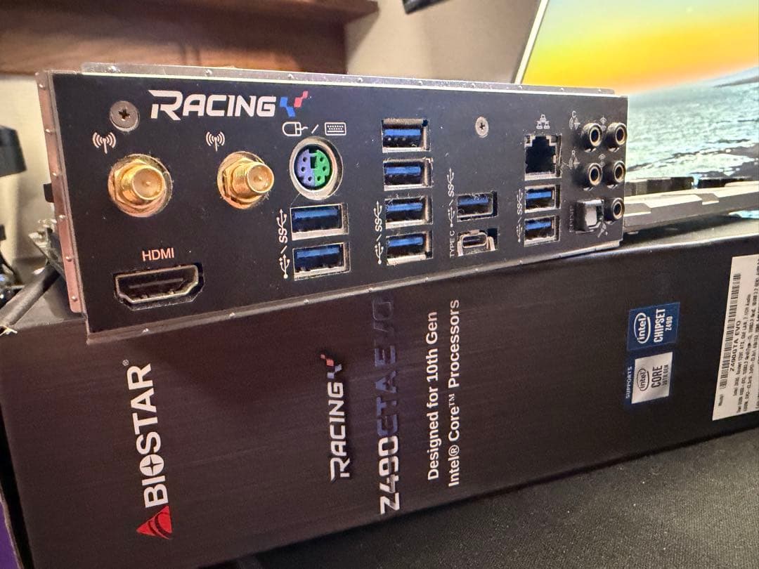 Z490 GTA EVO BIOSTAR Racing CPUセット