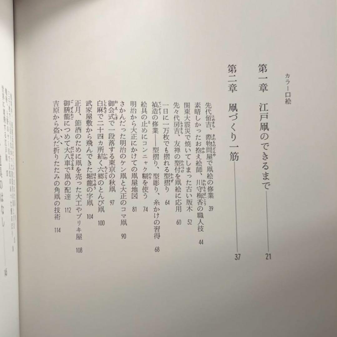 “初版本” 江戸凧三代　橋本禎造・きよ/喜多川周之　徳間書店