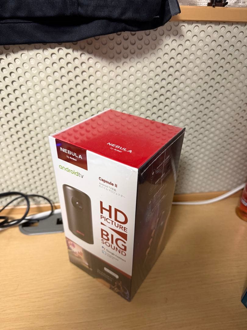 【未開封】NEBULA Capsule II Android TVプロジェクター