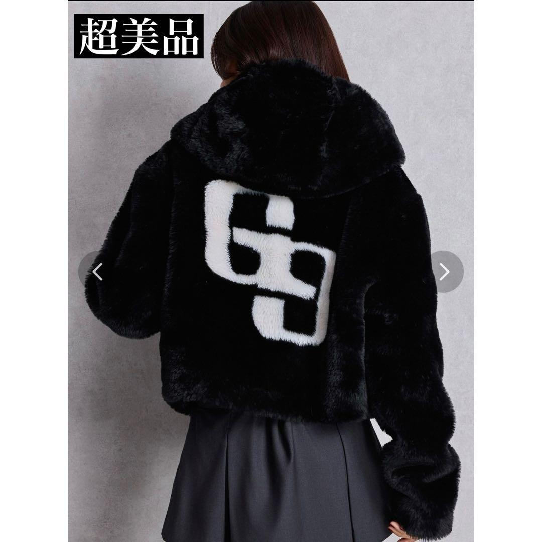 超美品 GYDA GGエコファーショートフードコート