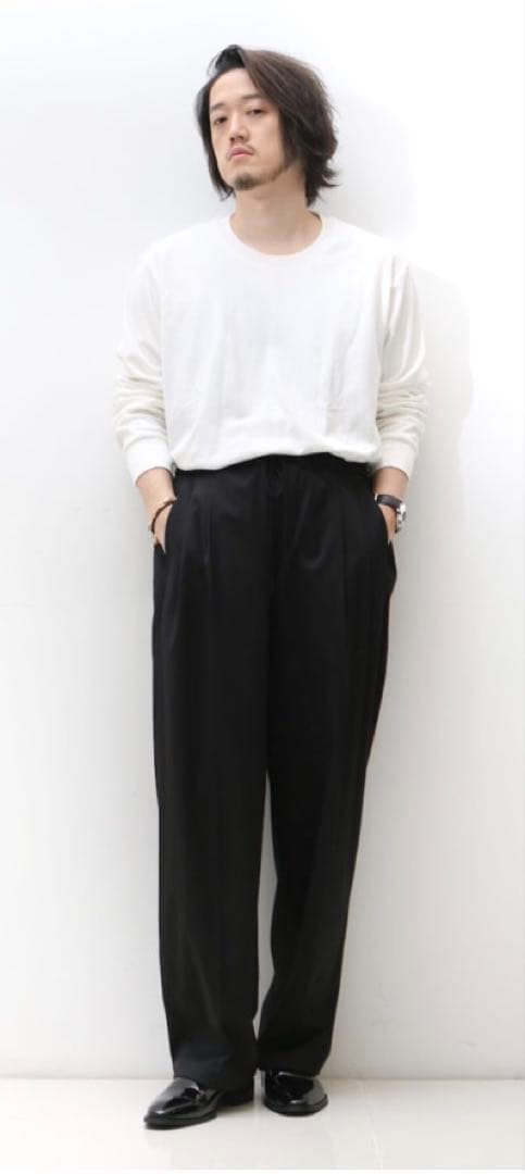 MBワイドスラックス(ドウギ入門) L ブラック