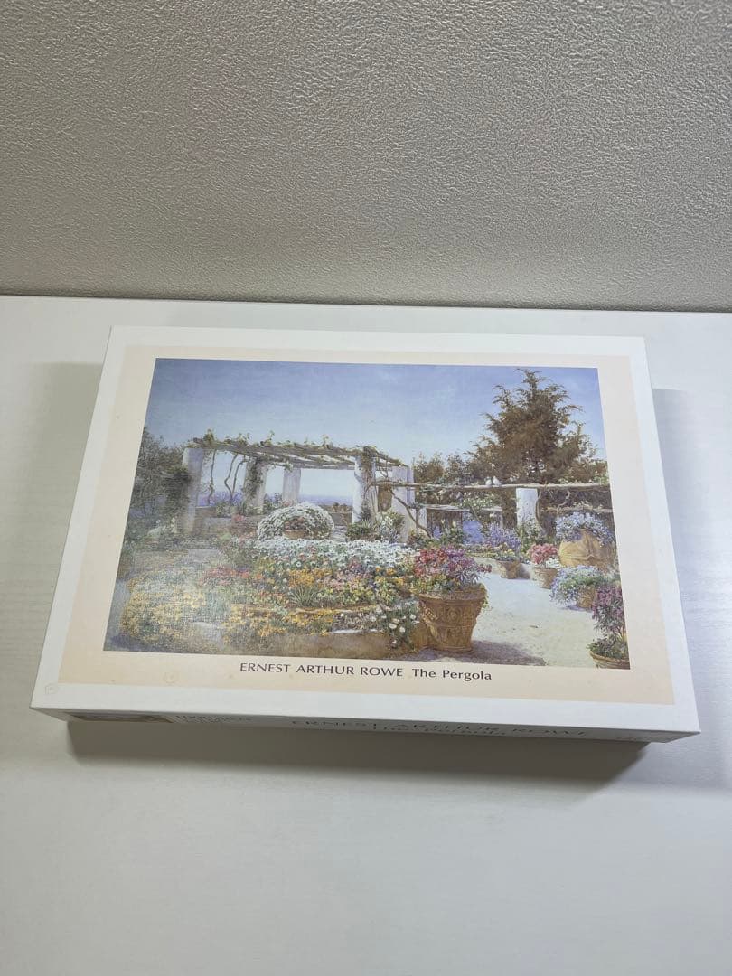 廃版 ジグソーパズル　アーネスト・アーサー・ロウ　ザ・パーゴラ　 1000ピース