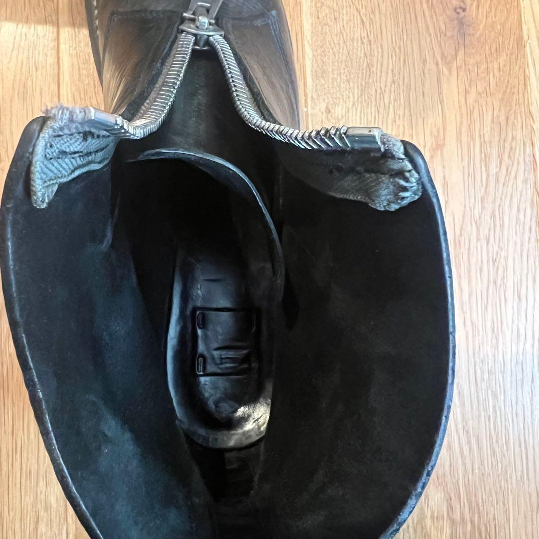 s*i様 GUIDI フロントジップブーツ センタージップ グイディ ブーツ