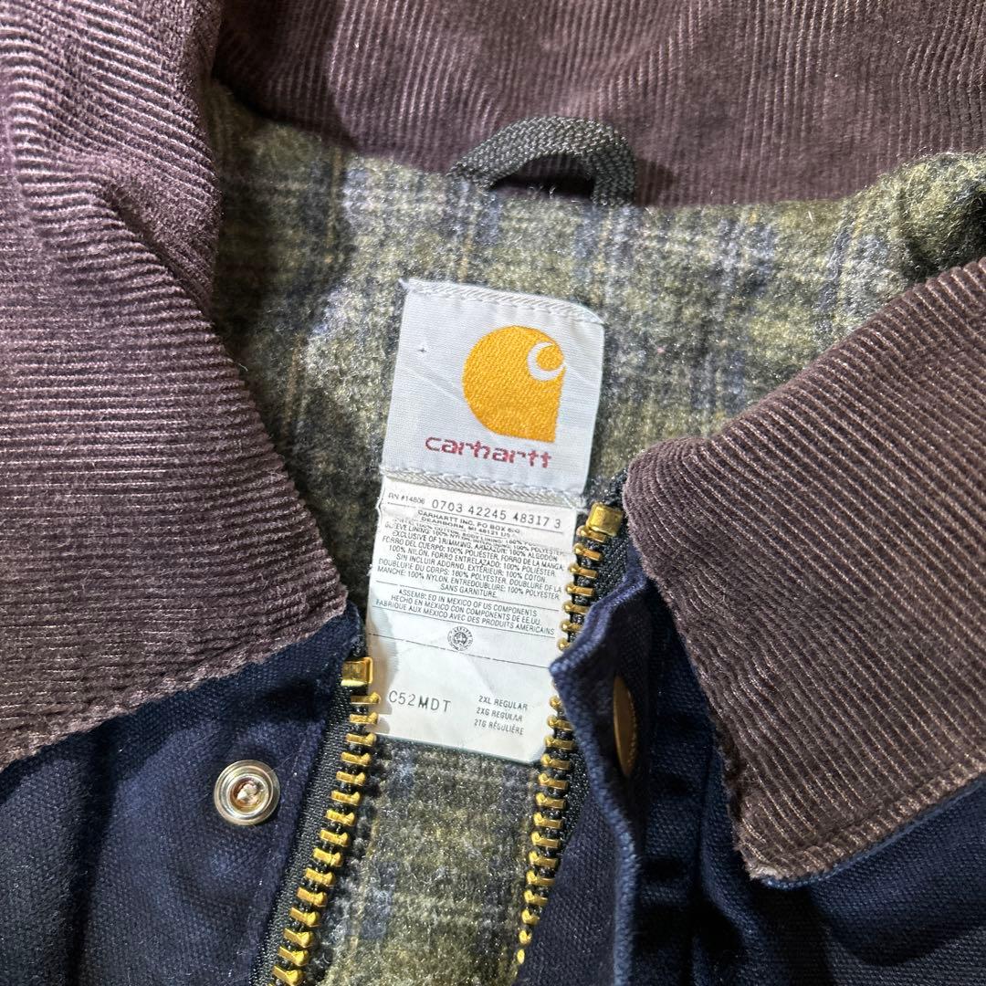 究極美品　絶版　レア　Carhartt USA製 ダックジャケット　チョアコート