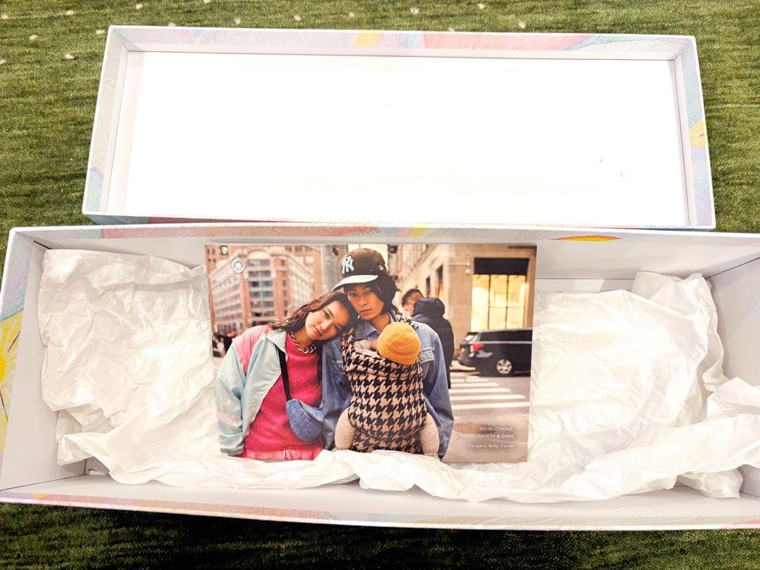 【Zen1982】artipoppe 幾何学模様 抱っこ紐