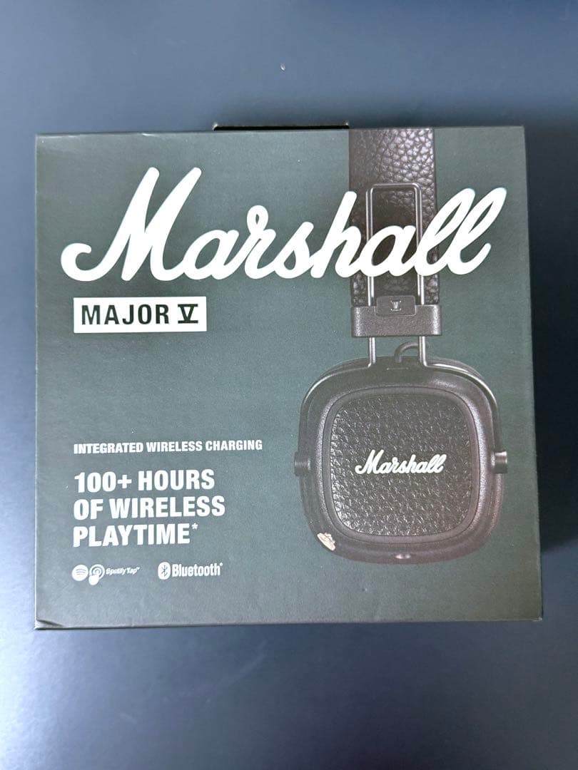 Marshall Major V ワイヤレスヘッドフォンブラック