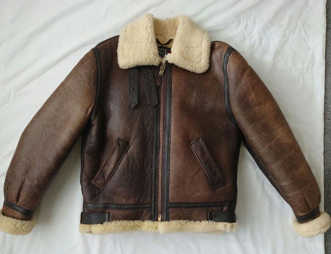 B-3　フライトジャケット　schott製 Size38