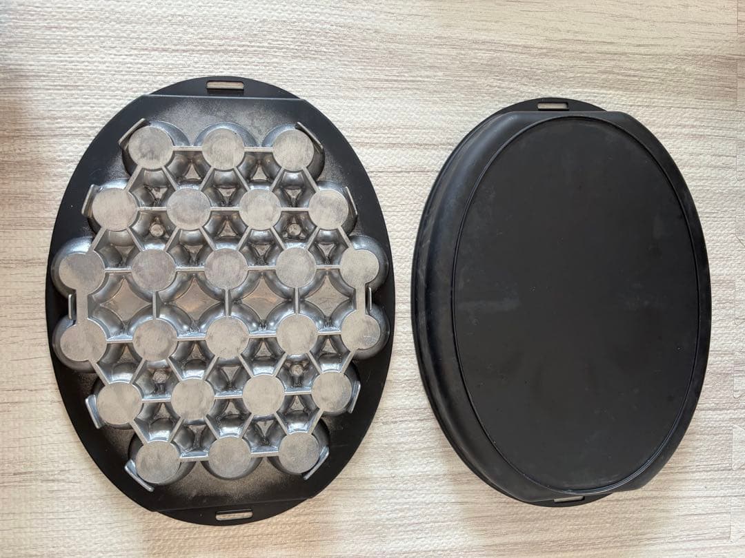 【BRUNO】オーバルホットプレート ハーフプレートセット ブラック