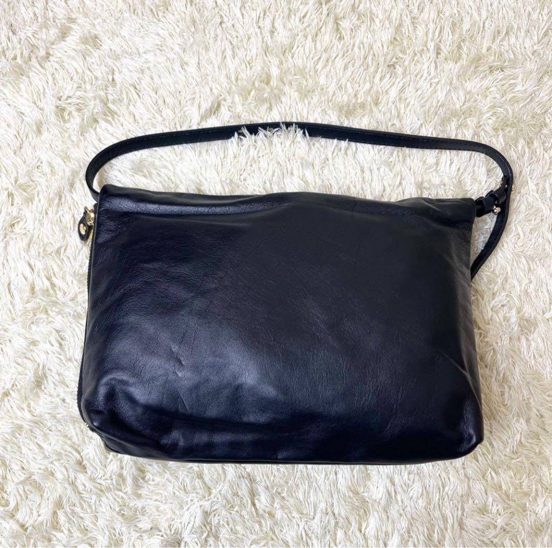 〈russet〉gem_by russet レザーワンハンドルバッグ