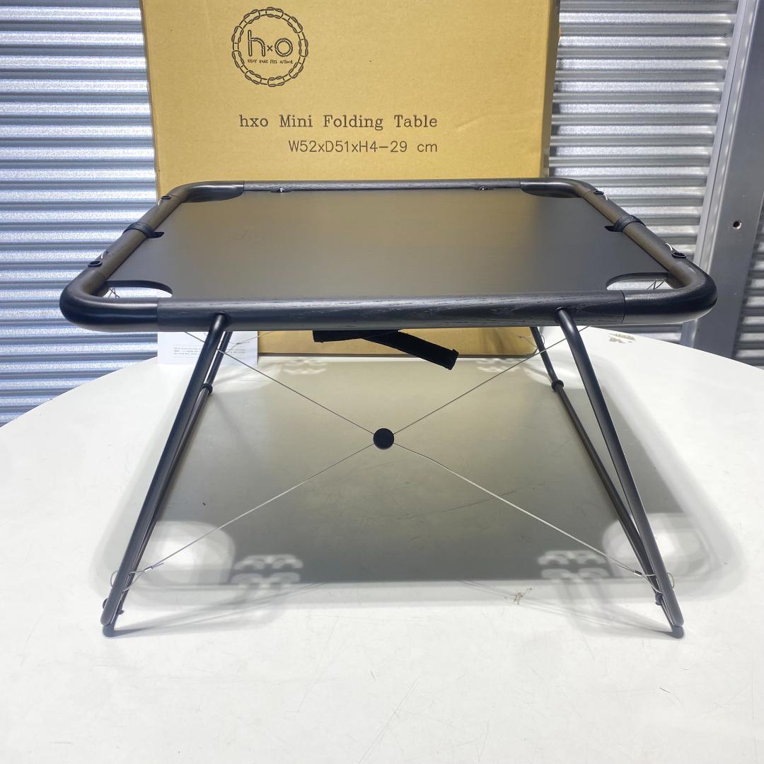 HXO MINI FOLDING TABLE BK フォールディング テーブル