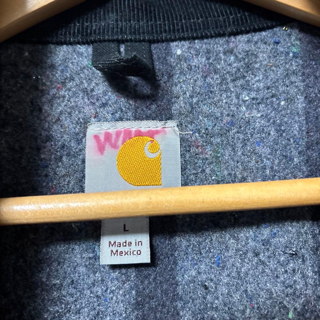 こ*ん様 Carhartt ミシガンチョアコート ブラックL 極美品 メキシコ製