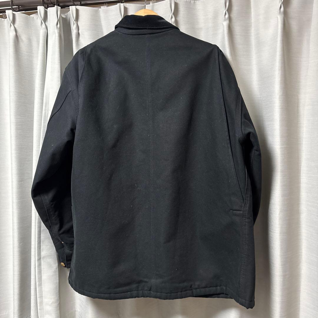 こ*ん様 Carhartt ミシガンチョアコート ブラックL 極美品 メキシコ製