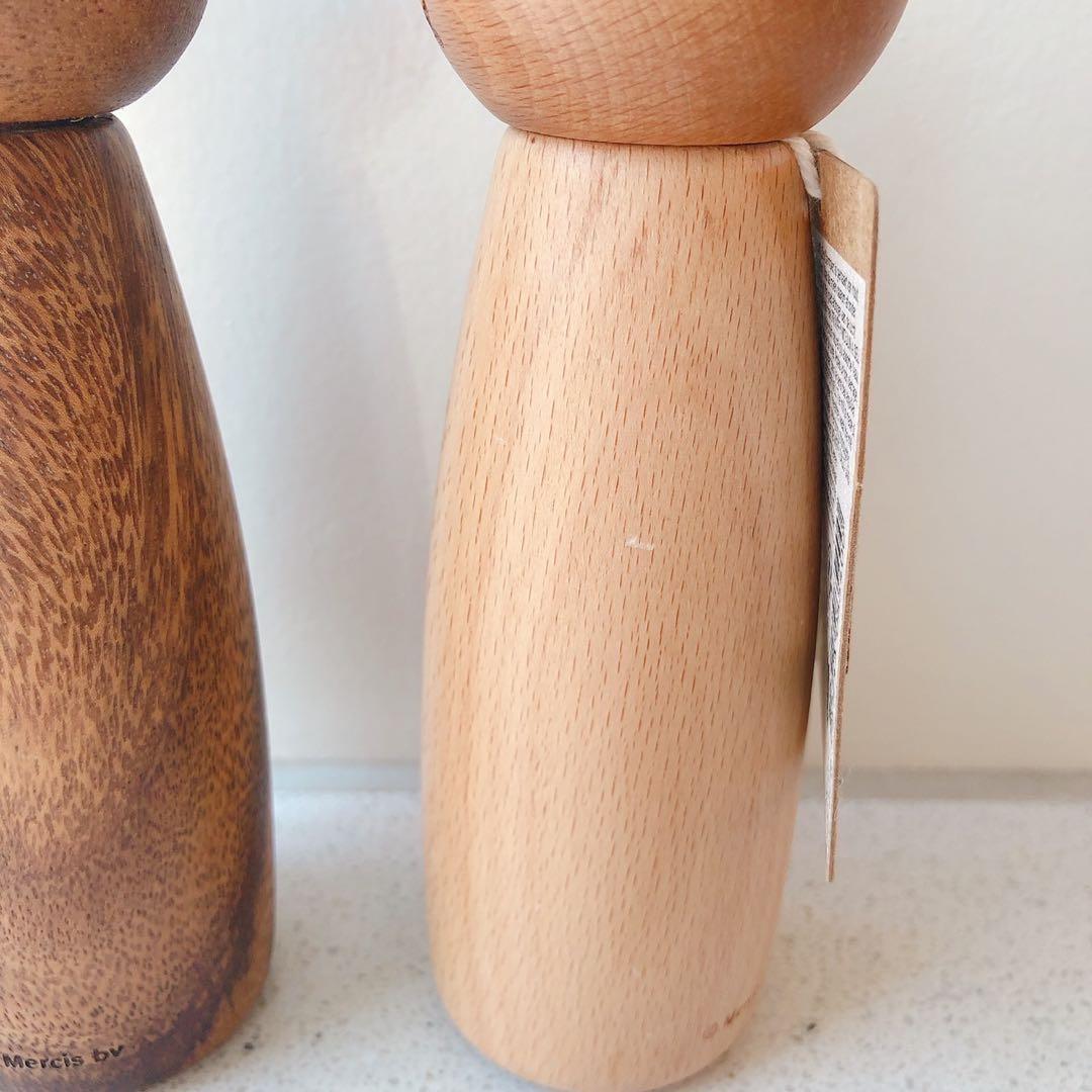 【日本未発売】ミッフィー　ボリス 木製　ペッパー　ソルトミル　2点セット