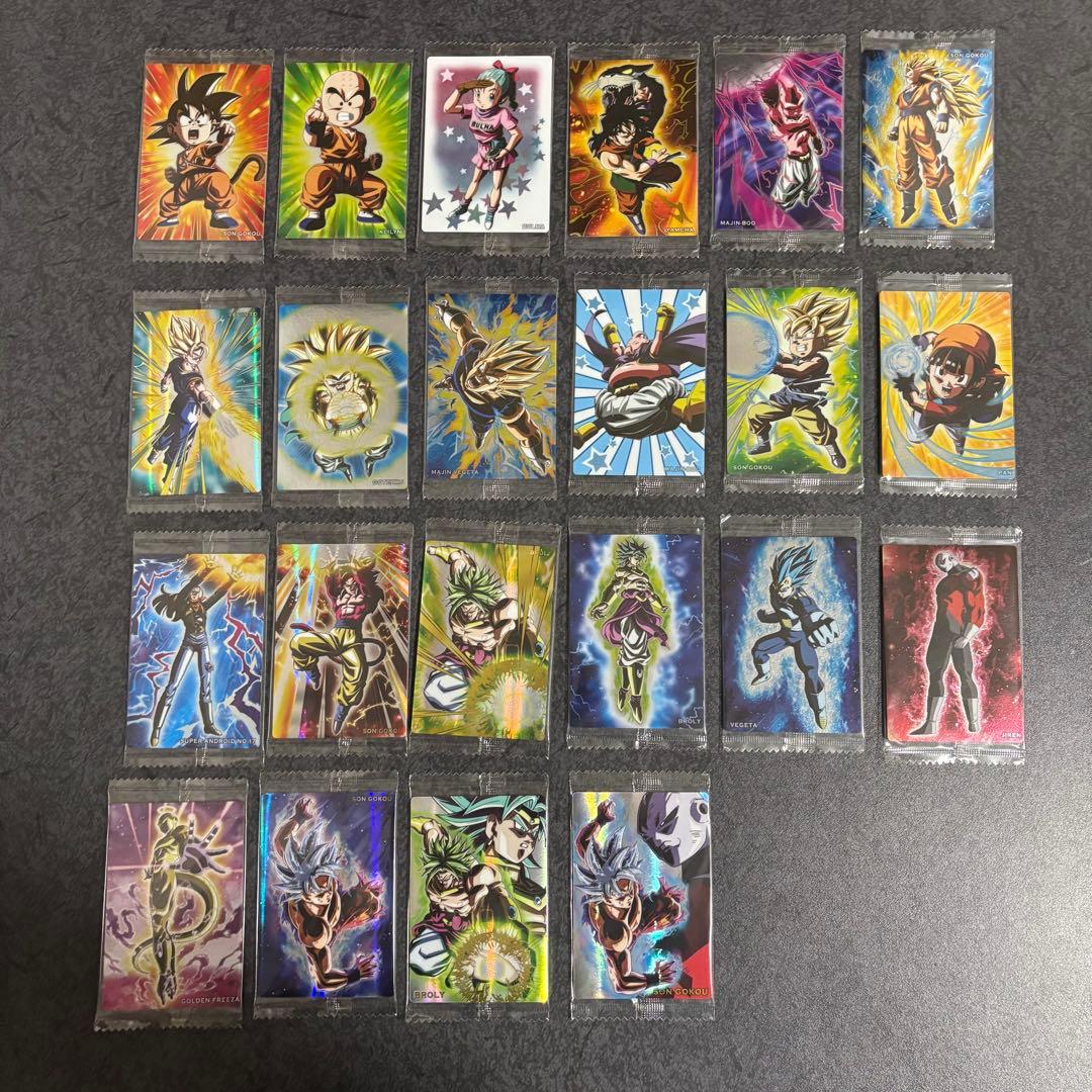ドラゴンボール　ウエハース　カード　アンリミテッド 第１弾〜第３弾　コンプ